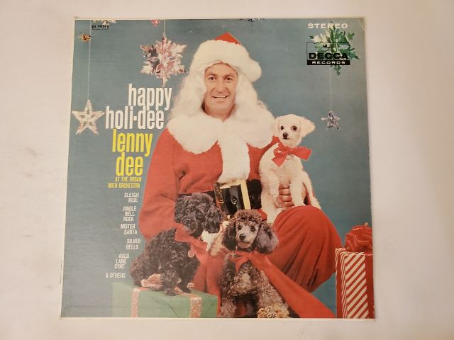 Lenny Dee Happy Holi-Dee vinyl record