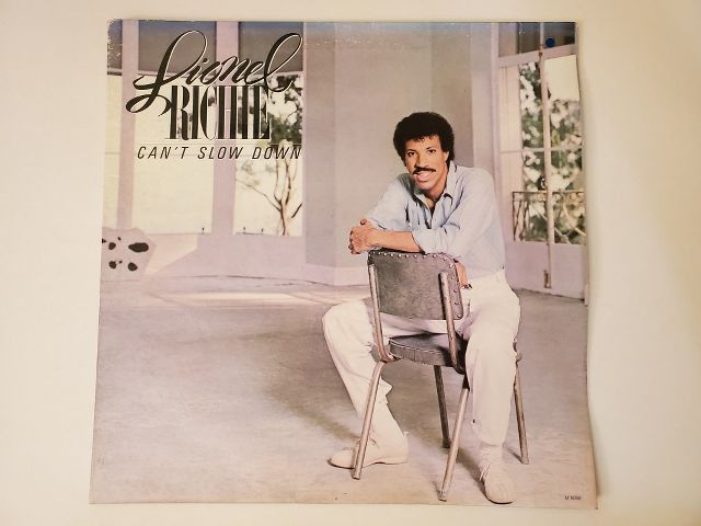 Lionel Richie Can't Slow Down vinyl record