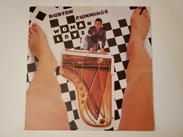 Burton Cummings Woman Love vinyl record