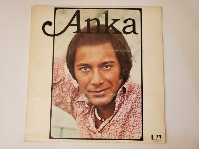 Paul Anka Anka vinyl record