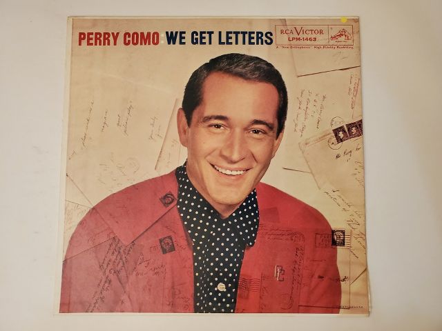 Perry Como We Get Letters vinyl record