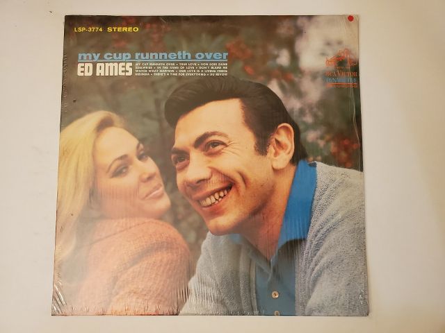 Ed Ames My Cup Runneth Over vinyl record