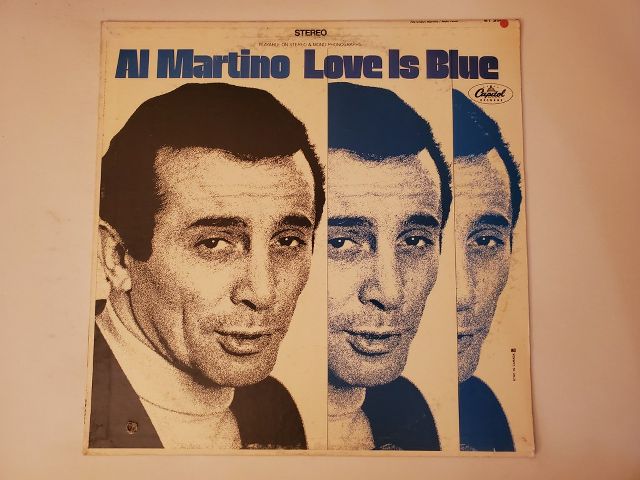 Al Martino Love Is Blue vinyl record
