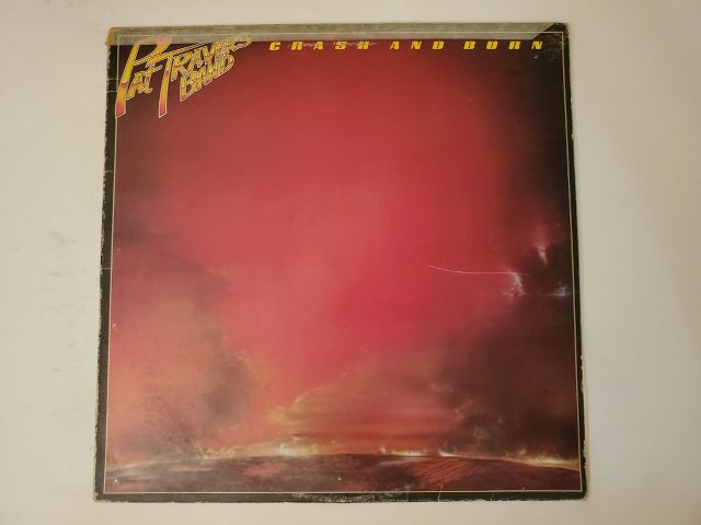Pat Travers Band Crash and Burn vinyl record