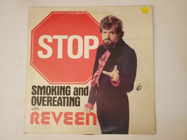 Reveen Stop Smoking and Overeating vinyl record