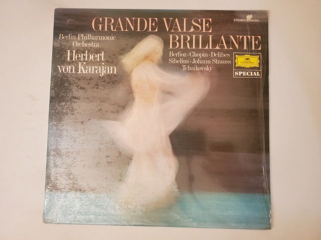 Herbert von Karajan Grande Valse Brillante vinyl record