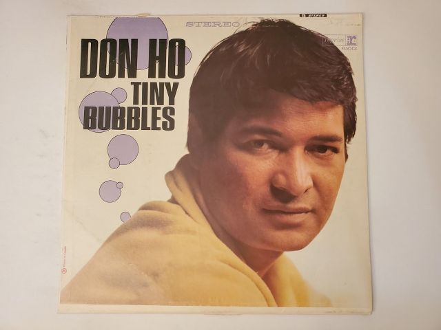 Don Ho Tiny Bubbles vinyl record