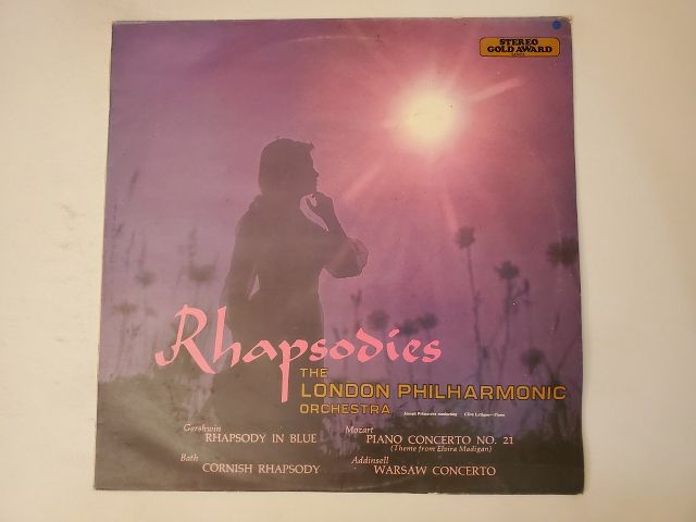 The London Philharmonic Orchestra Rhapsodies vinyl record