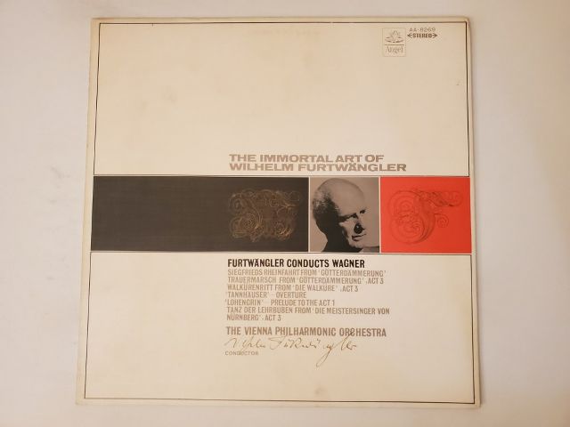 Wilhelm Furtw?ngler The Immortal Art of Wilhelm Furtw?ngler vinyl record