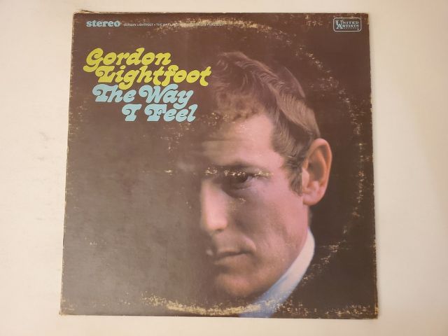 Gordon Lightfoot The Way I Feel vinyl record