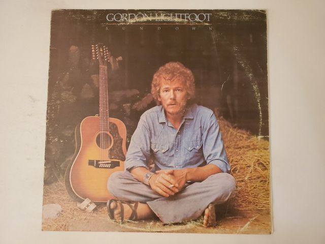 Gordon Lightfoot Sundown vinyl record