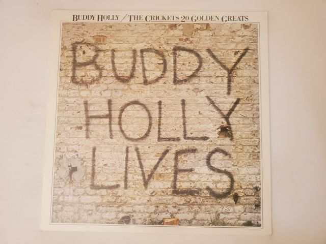 Buddy Holly and The Crickets 20 Golden Greats vinyl record