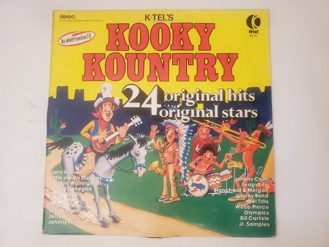Various Artists K-Tel's Kooky Kountry vinyl record