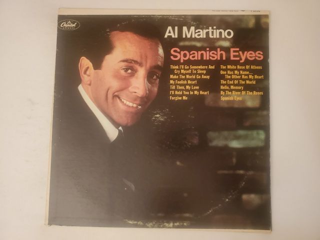 Al Martino Spanish Eyes vinyl record