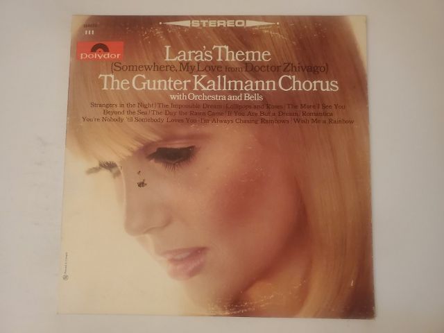 The Gunter Kallmann Chorus Lara's Theme vinyl record