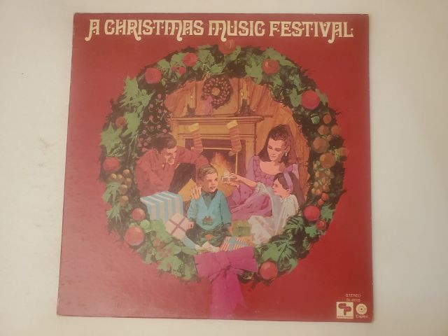 Various Artists A Christmas Music Festival vinyl record