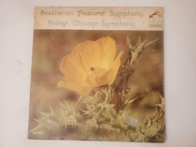 Reiner / Chicago Symphony Beethoven 'Pastoral' Symphony vinyl record