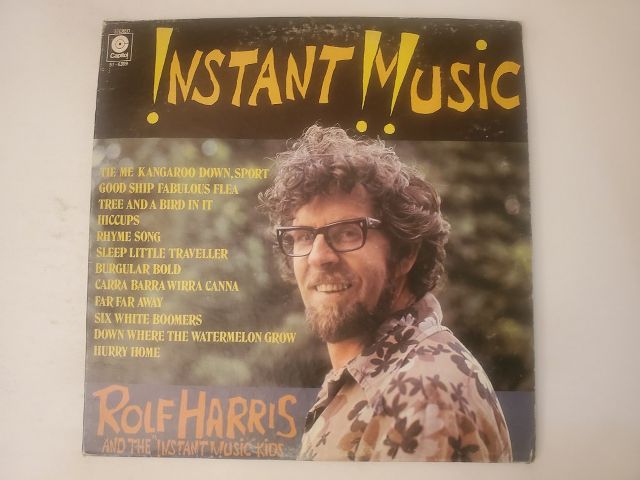 Rolf Harris Instant Music vinyl record