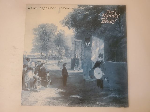 The Moody Blues Long Distance Voyager vinyl record