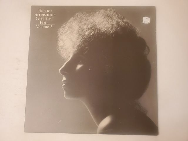 Barbra Streisand Greatest Hits Volume 2 vinyl record