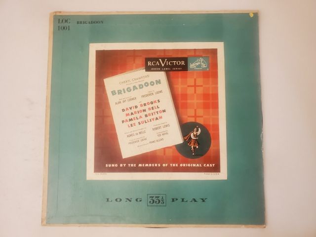 Original Cast Brigadoon vinyl record