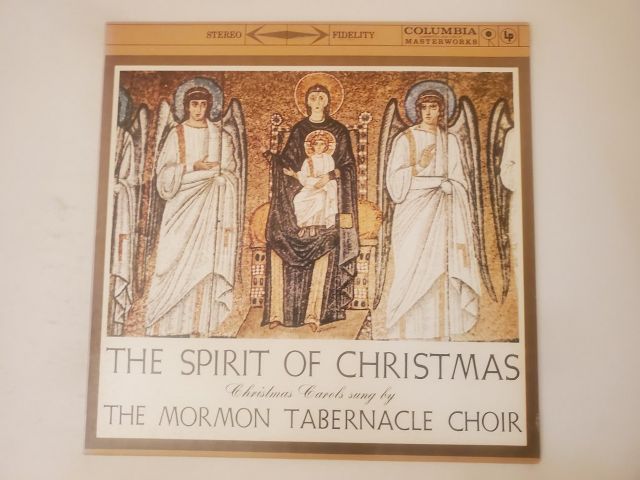 The Mormon Tabernacle Choir The Spirit of Christmas vinyl record