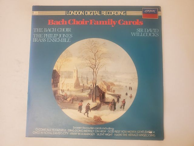 The Bach Choir, The Philip Jones Brass Ensemble Family Carols vinyl record