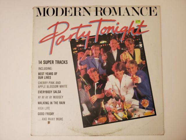 Modern Romance Party Tonight vinyl record