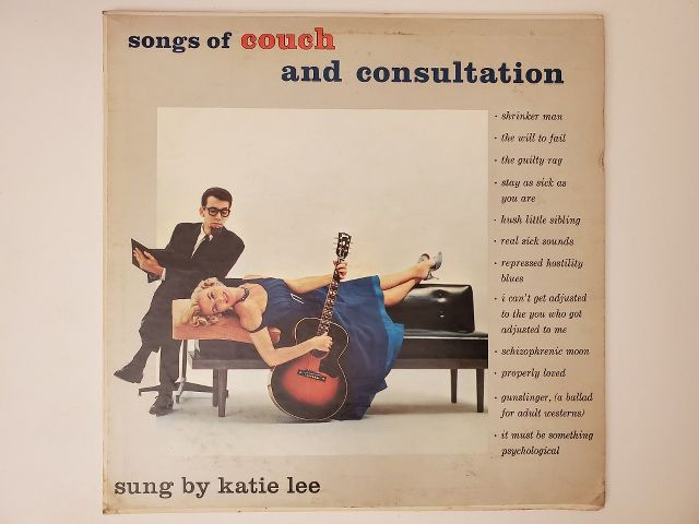 Katie Lee Songs of Couch and Consultation vinyl record