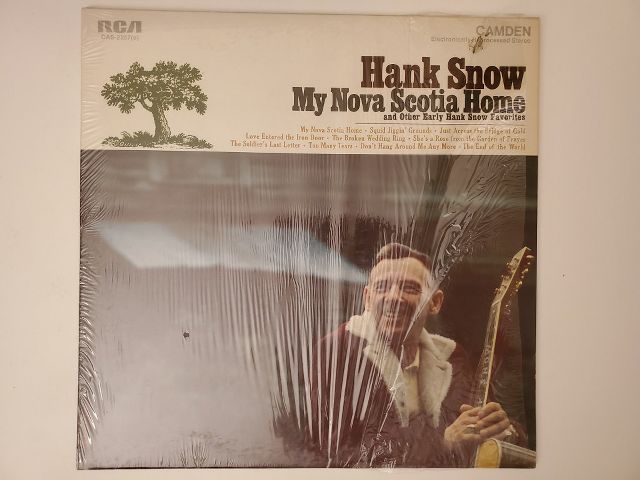 Hank Snow My Nova Scotia Home vinyl record