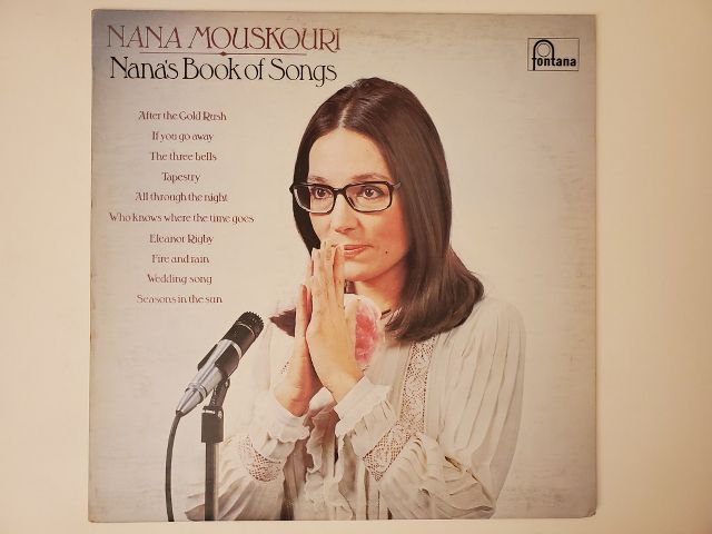 Nana Mouskouri Nana's Book of Songs vinyl record