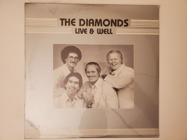 The Diamonds Live & Well vinyl record