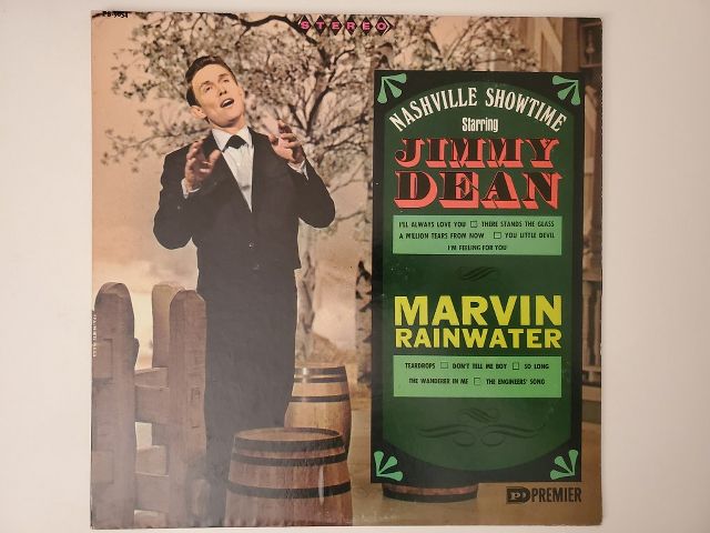 Jimmy Dean and Marvin Rainwater Nashville Showtime vinyl record