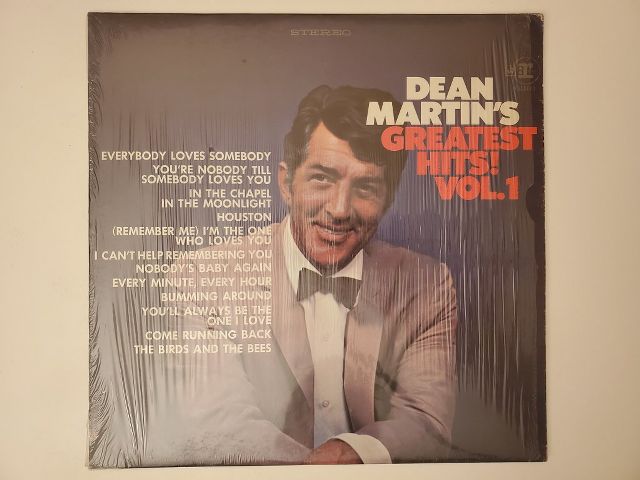 Dean Martin Greatest Hits Vol. 1 vinyl record