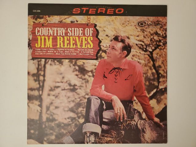 Jim Reeves Country Side of Jim Reeves vinyl record