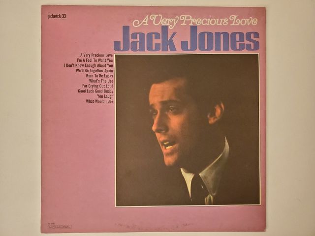 Jack Jones A Very Precious Love vinyl record