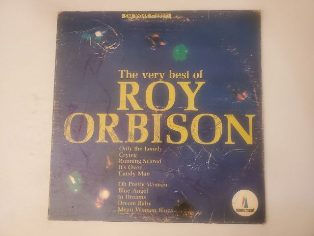 Roy Orbison The Very Best of Roy Orbison vinyl record