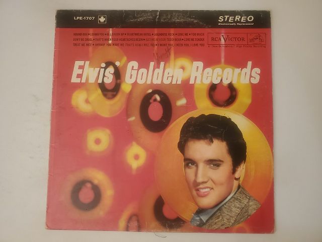 Elvis Presley Elvis' Golden Records vinyl record