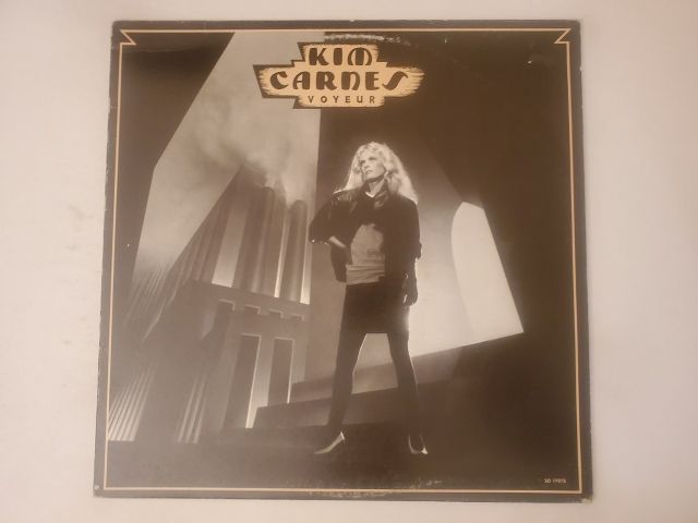 Kim Carnes Voyeur vinyl record