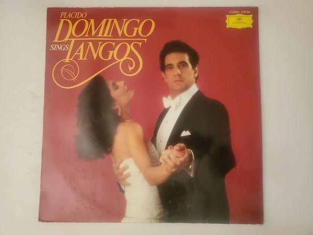 Placido Domingo Sings Tangos vinyl record