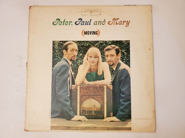 Peter, Paul and Mary Moving vinyl record