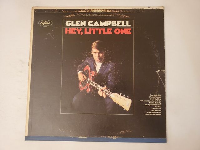Glen Campbell Hey, Little One vinyl record