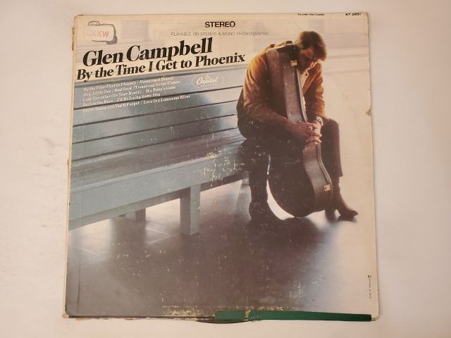 Glen Campbell By the Time I Get to Phoenix vinyl record