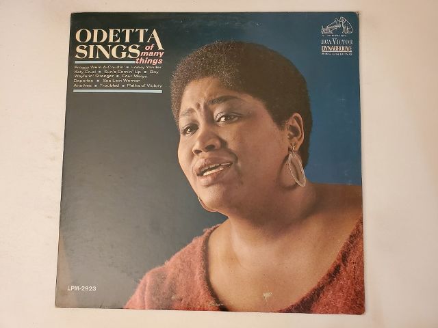 Odetta Odetta Sings of Many Things vinyl record