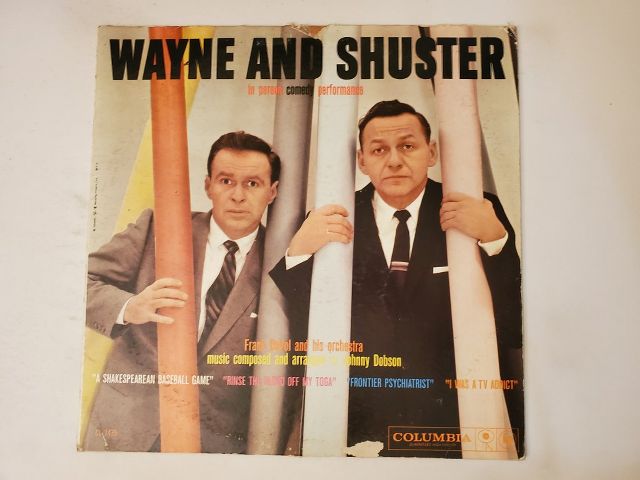 Wayne and Shuster In Person Comedy Performance vinyl record