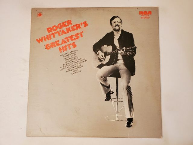 Roger Whittaker Roger Whittaker's Greatest Hits vinyl record