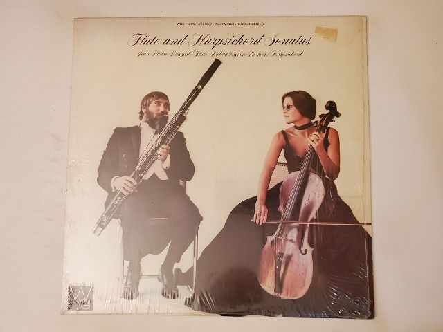 Jean-Pierre Rampal Flute and Harpsichord Sonatas vinyl record