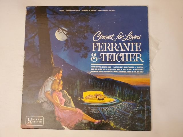 Ferrante & Teicher Concert for Lovers vinyl record