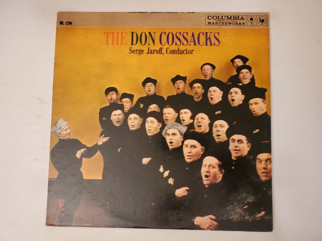 Serge Jaroff, Conductor The Don Cossacks vinyl record