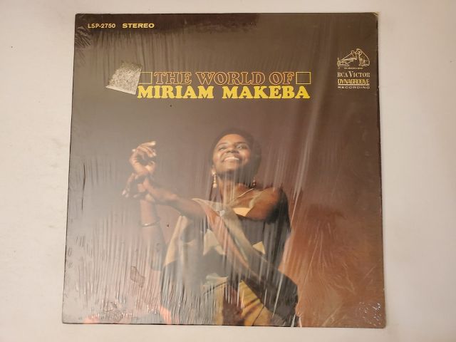 Miriam Makeba The World of Miriam Makeba vinyl record